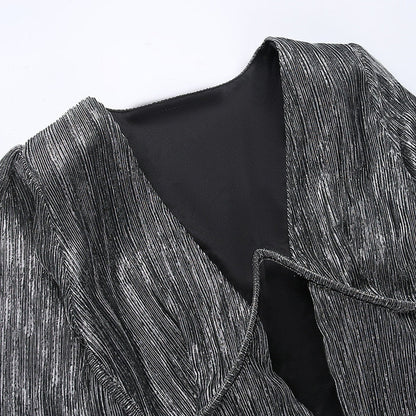 loveedsTM- Long Sleeve Party Dresses Mini Sexy Evening Night Dress Bodycon Glitter Dress V Neck Autumn Summer Dresses for Women