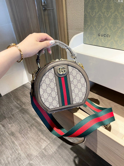 Gucci GG Mini Ophidia Round Backpack