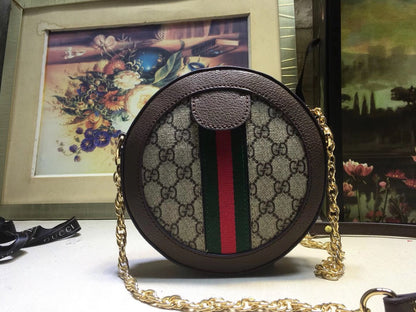 Gucci Ophidia GG mini round Shoulder bag women