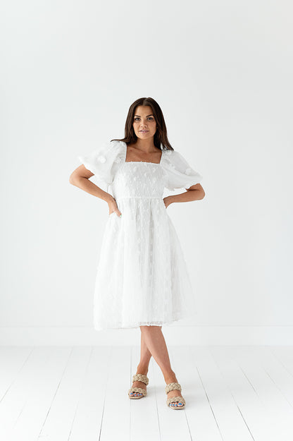 loveedsTM-Night Out Dress in White