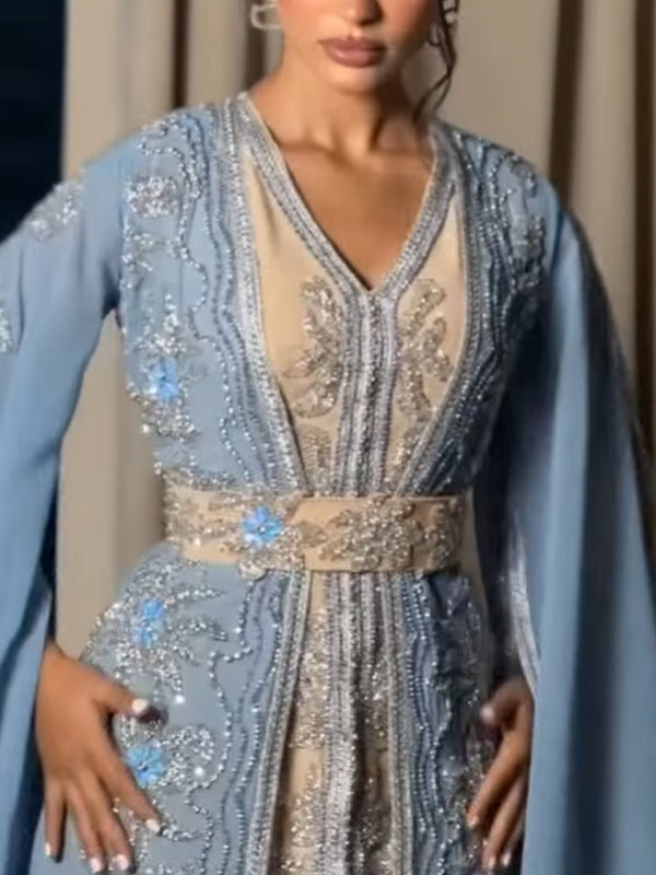 Temperament Embroidery Elegant Women's Dress