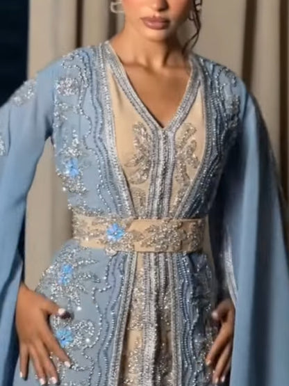 Temperament Embroidery Elegant Women's Dress