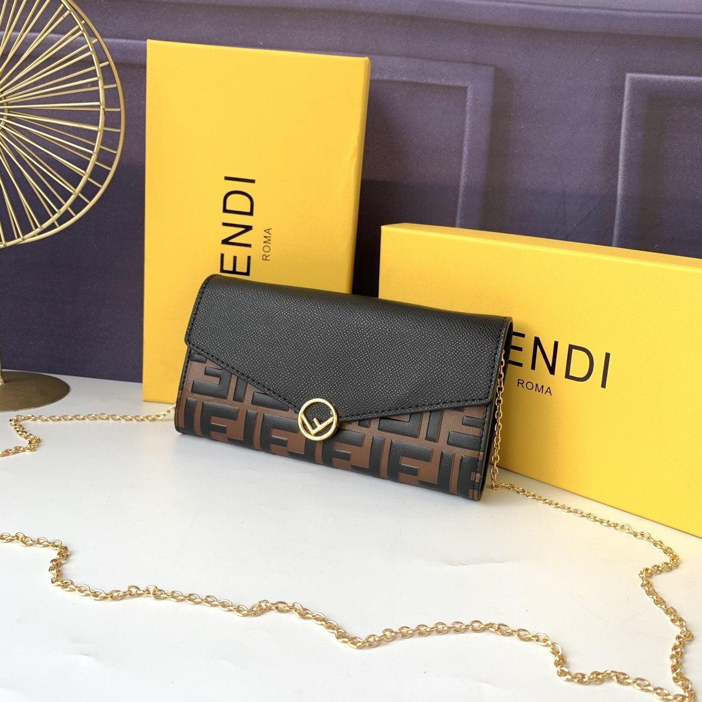Fendi Chain Wallet