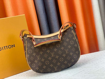 LOUIS VUITTON  Tulum GM one shoulder flap bag