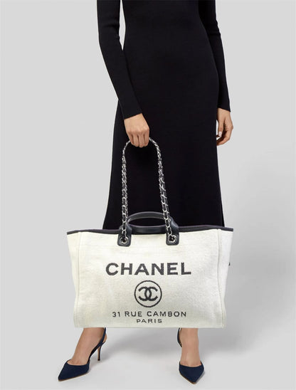 Chanel Large Deauville Tote