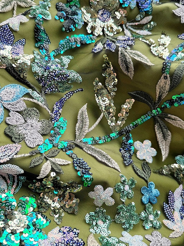 Round Neck Mesh Jumpsuit