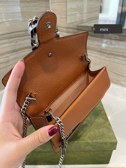 GUCCI Dionysus GG  Super Mini crossbody Bag