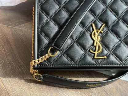 Saint Laurent Becky Mini Chain Bag in Carré