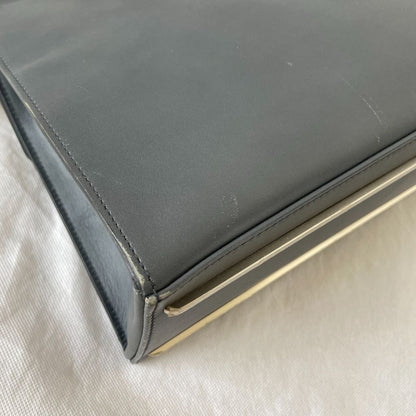 Balenciaga Le Dix Cartable Top Handle Leather Bag