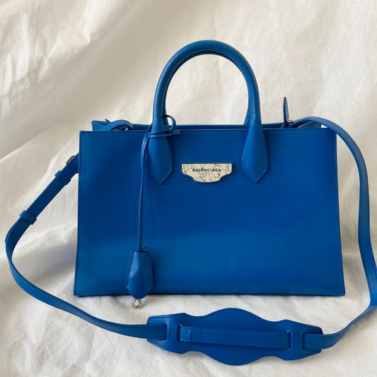 Balenciaga small blue All Afternoon Bag