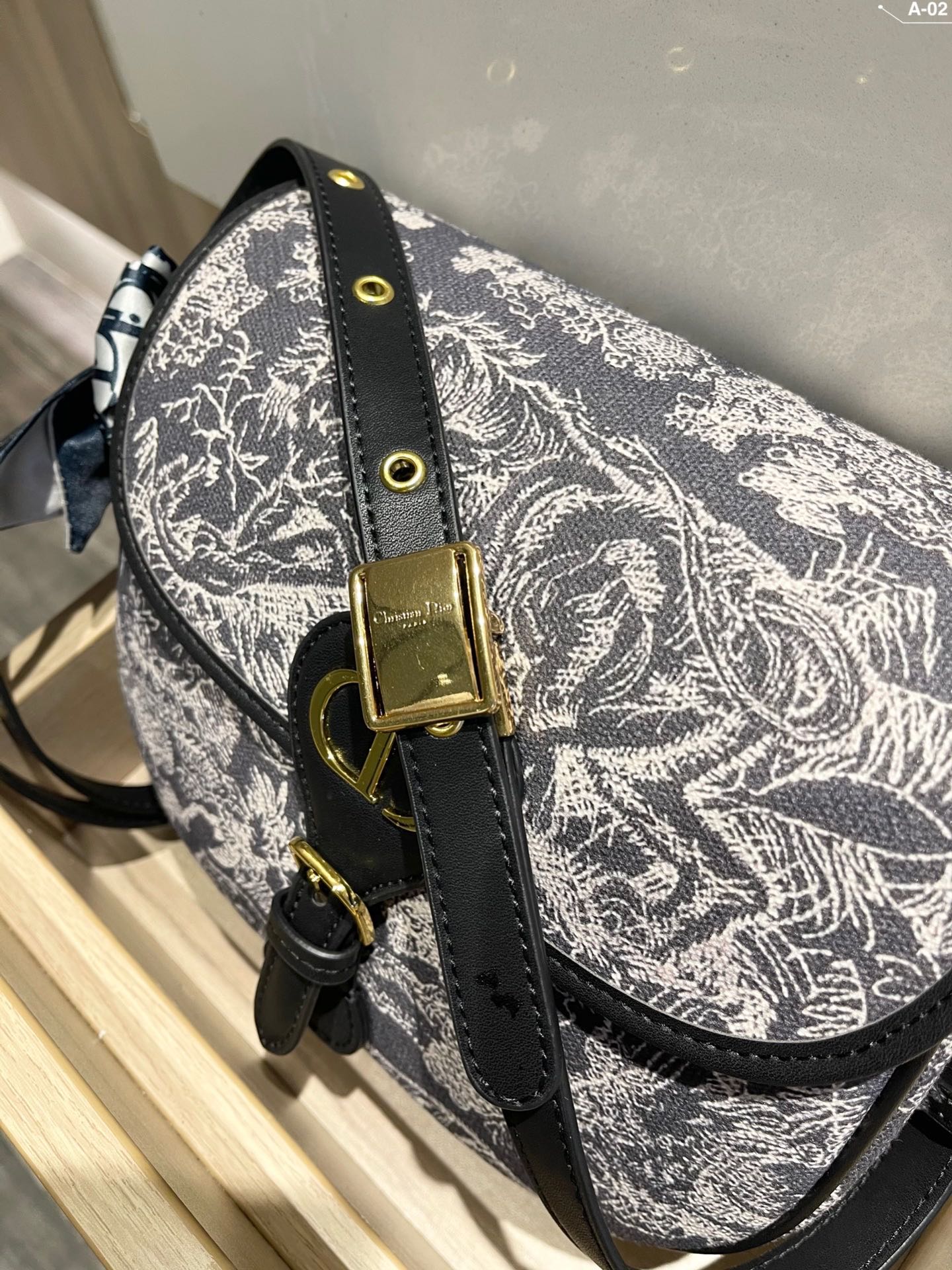 Dior Medium Bobby Bag Blue
