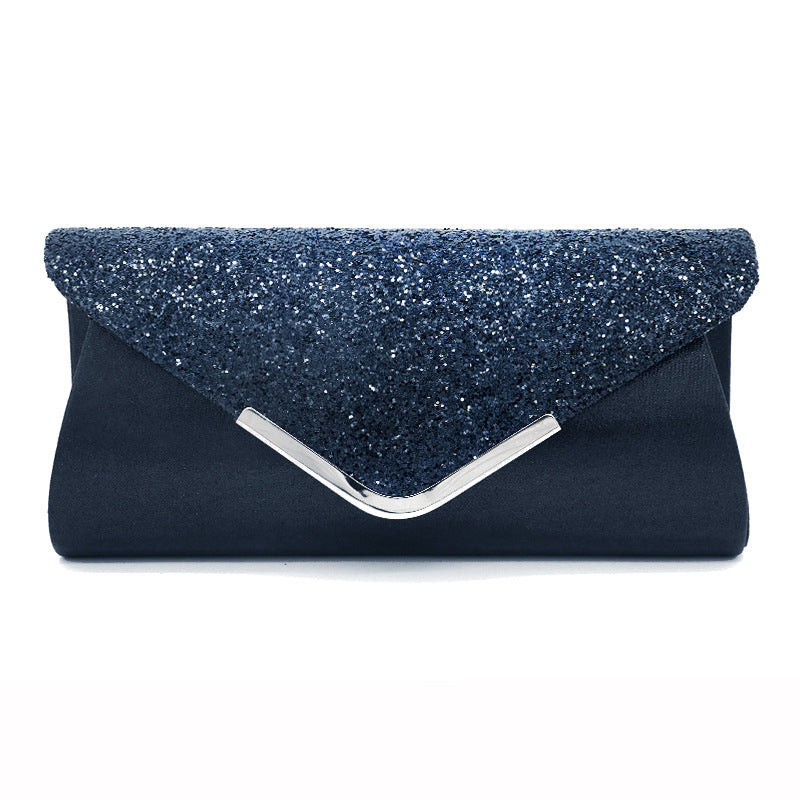 Sequins ladies bag Clutch bag Make-up bag Dinner bag
