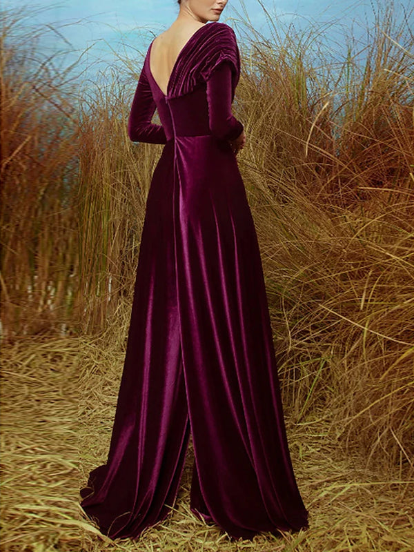 Velvet Solid Color Jumpsuit