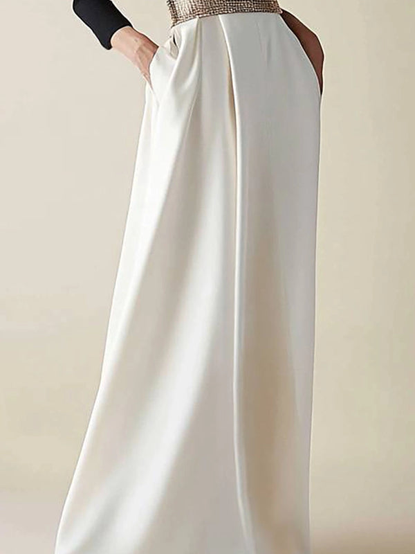Semiformal Party Dress Black White Diamond Belt Long Sleeves Long Dress