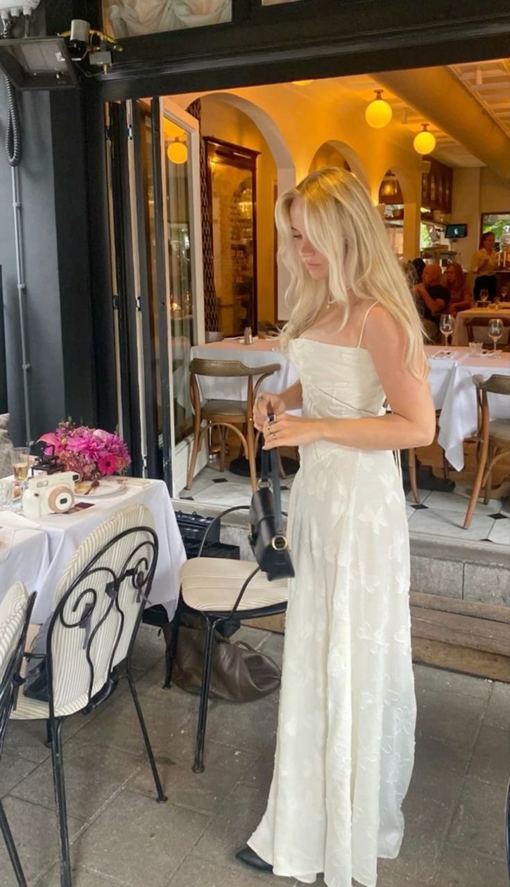 Ivory Tulle Spaghetti Strap Elegant Long Evening Gown Party Dress gh3014