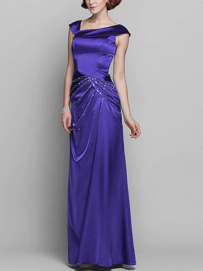 Sleeveless Solid Color Maxi Dress