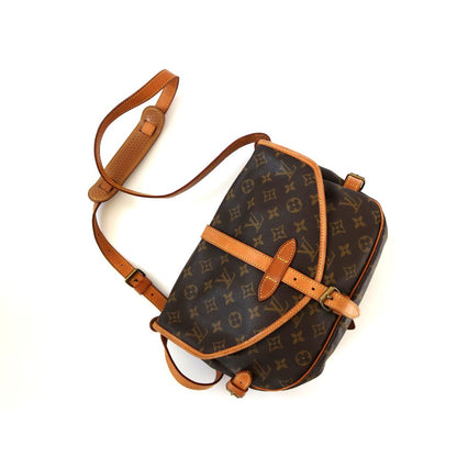 Louis Vuitton Brown Monogram Saumur 30