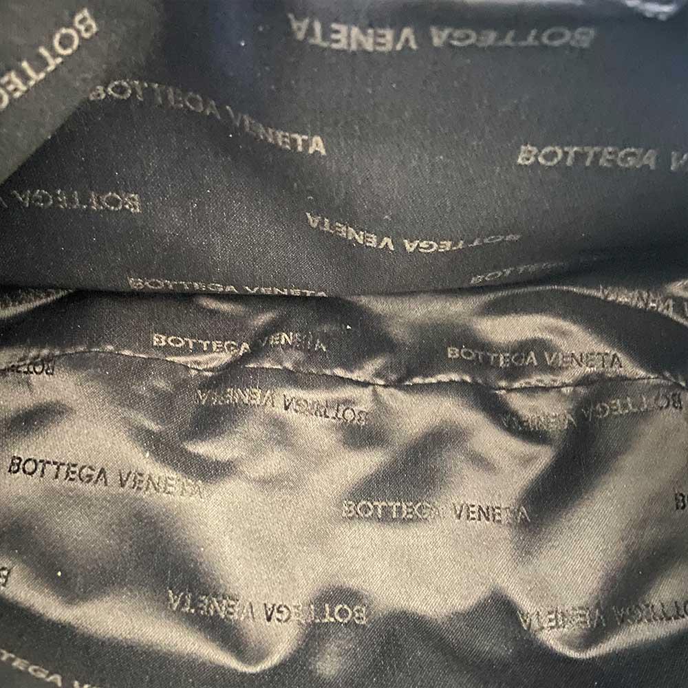 Bottega Veneta Black Vintage Canvas Bag