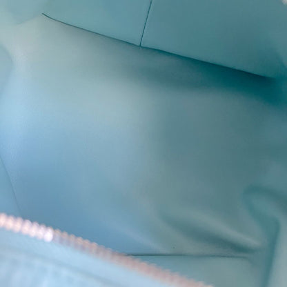 Bottega Veneta Blue Leather Double Knot Hobo