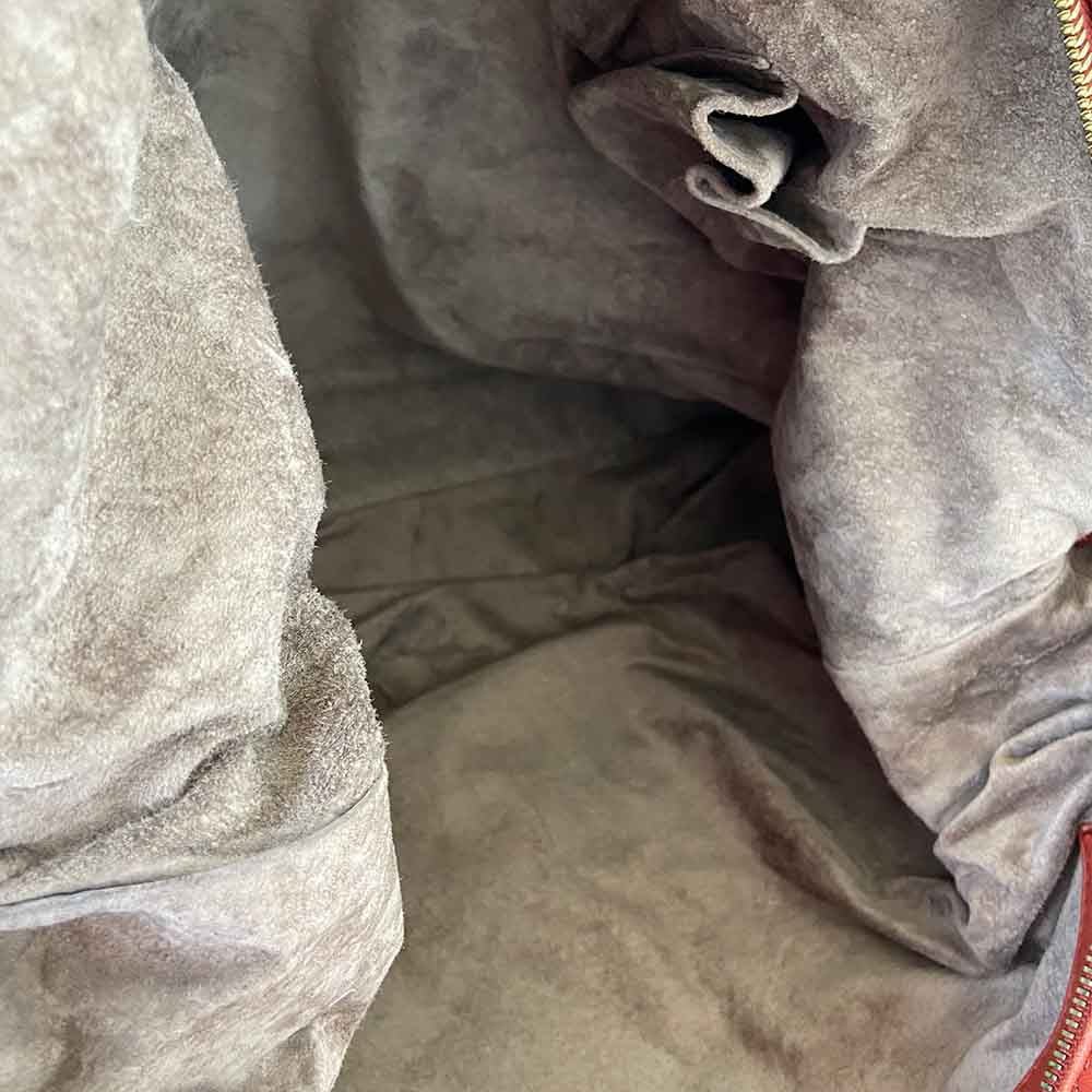 Bottega Veneta Intrecciato Red Large Bag