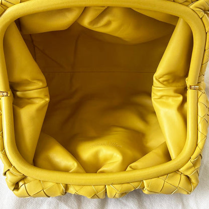 Bottega Veneta The Pouch intrecciato leather clutch bag