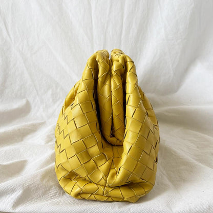 Bottega Veneta The Pouch intrecciato leather clutch bag