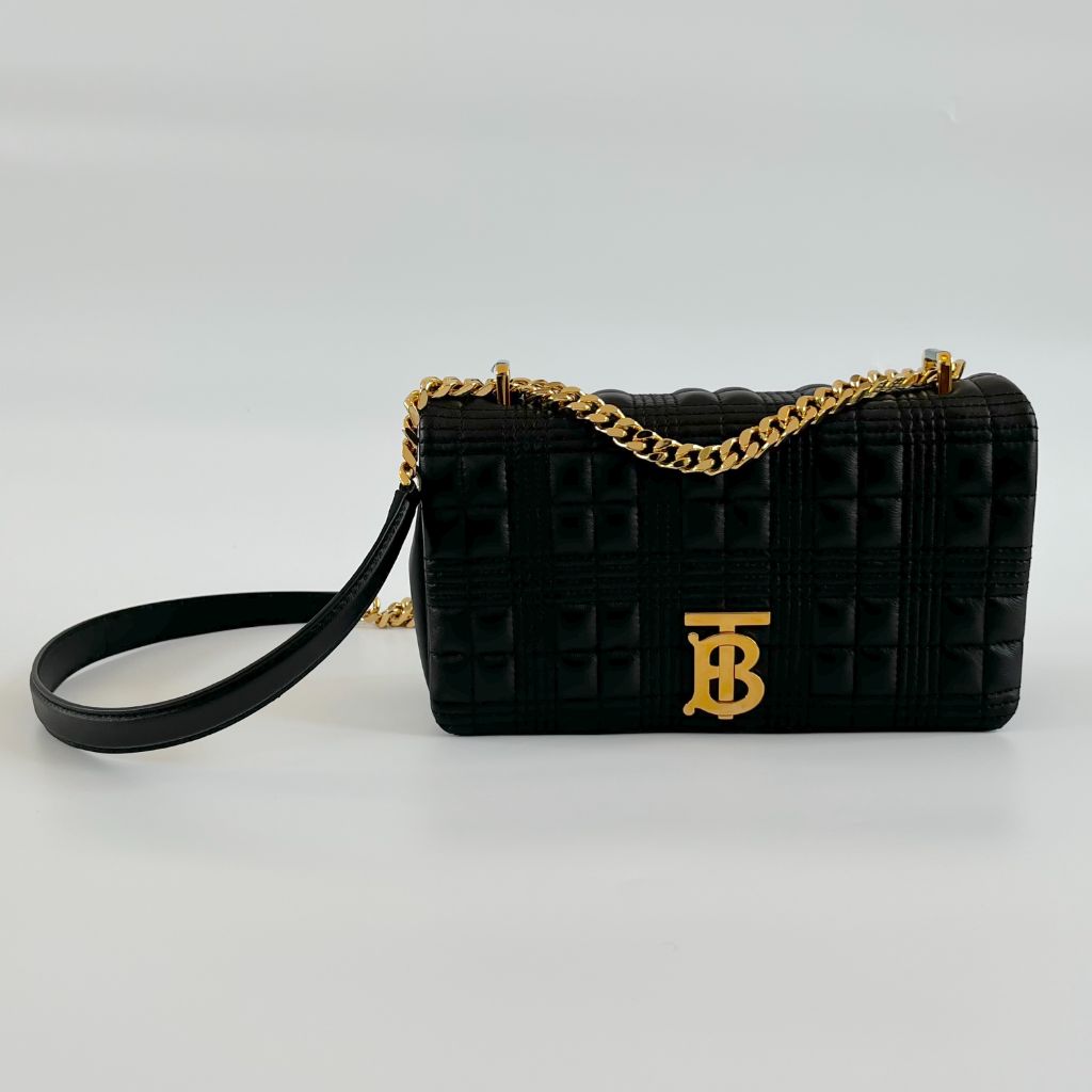 Burberry small quilted Lola shoulder bag