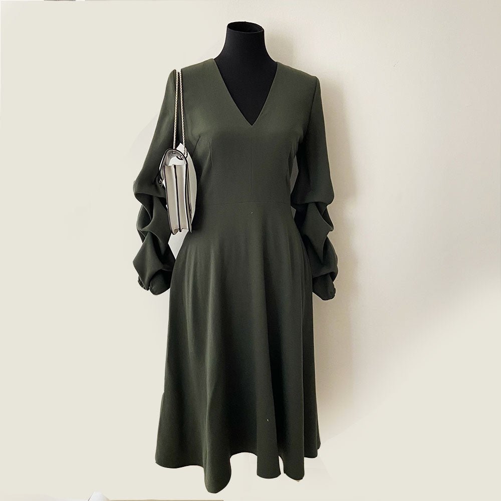 Bvlgari Cream Leather Medium Serpenti Forever Shoulder Bag