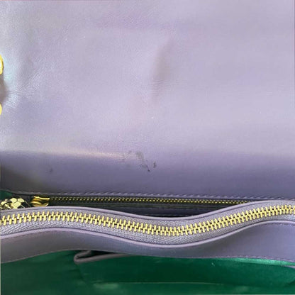 Bvlgari Purple Leather Medium Serpenti Forever Shoulder Bag