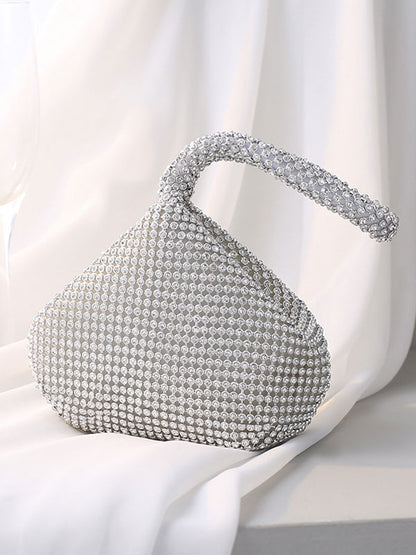 Handmade Rhinestone Clutch Party Bag