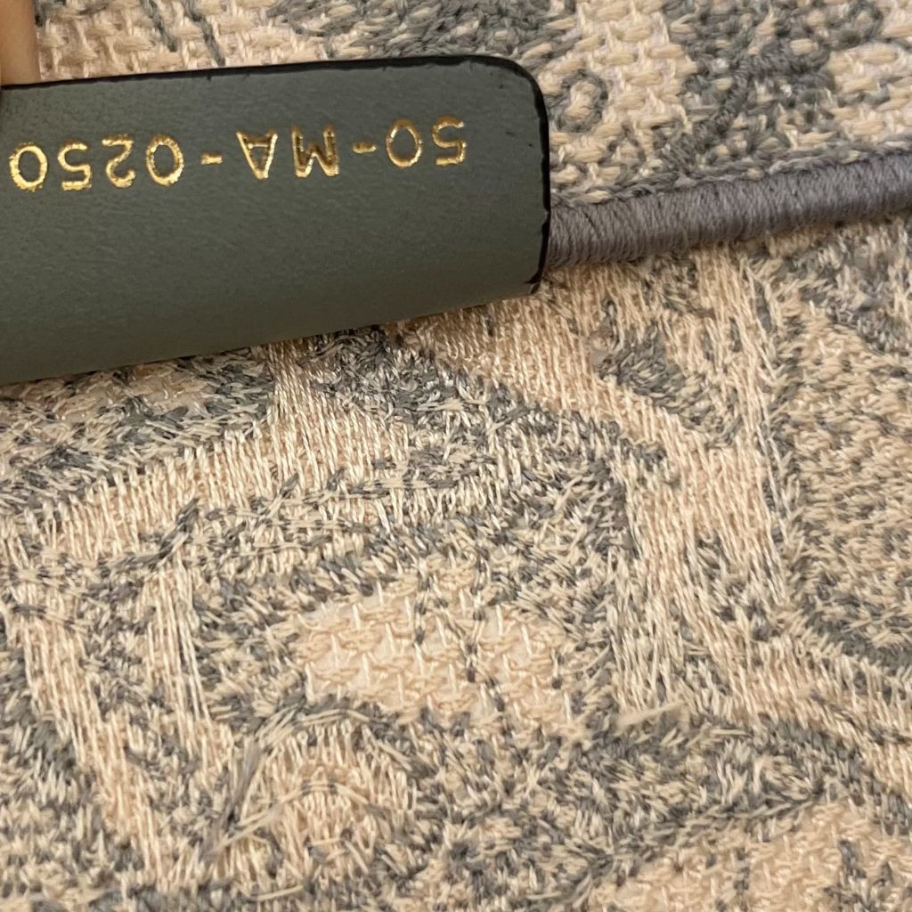 Dior Canvas Book Tote Medium Bag