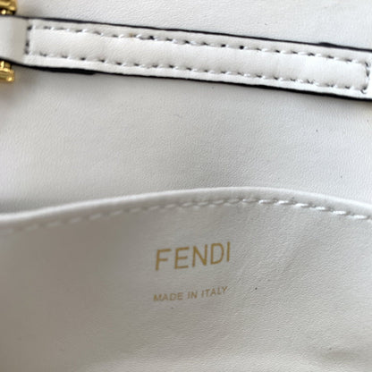 Kuban Canvas FF Embroidered Nano Baguette Charm Grezzo Multicolo