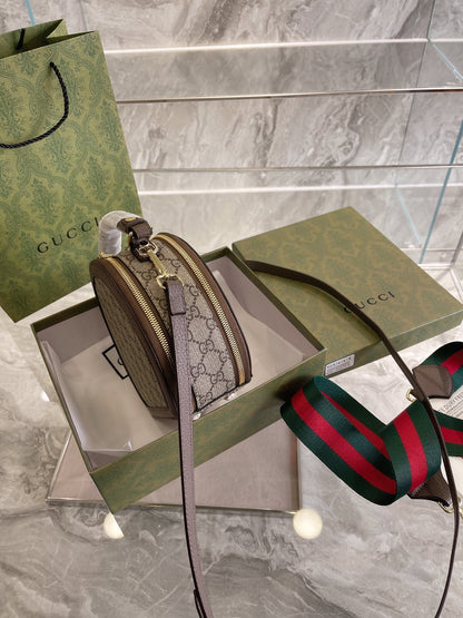 Gucci Ophidia GG mini round Shoulder bag women