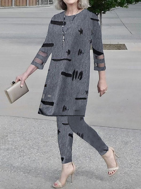 Daily simple casual lady suit