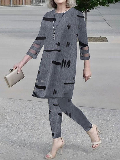 Daily simple casual lady suit