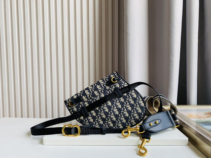 Dior Saddle Belt Bag Oblique