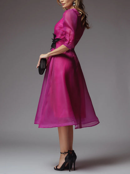 Temperament Organza Elegant Women's Dress