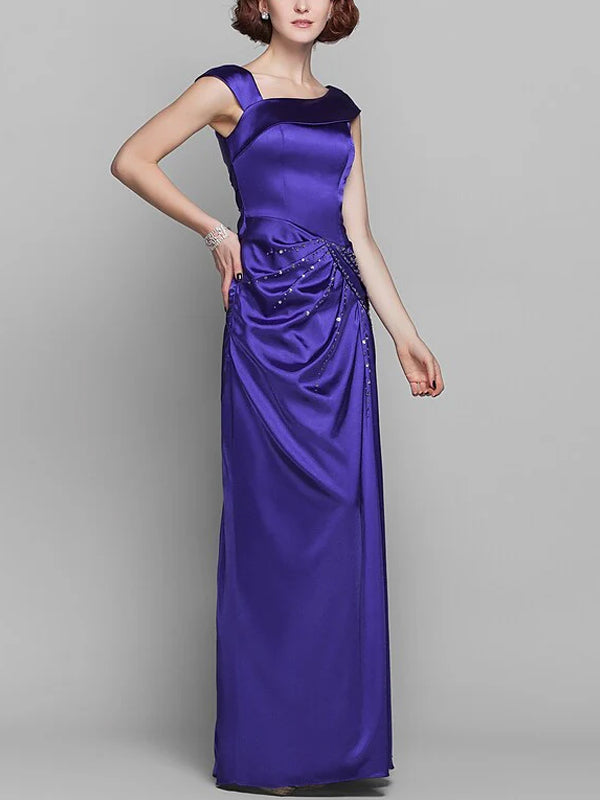 Sleeveless Solid Color Maxi Dress