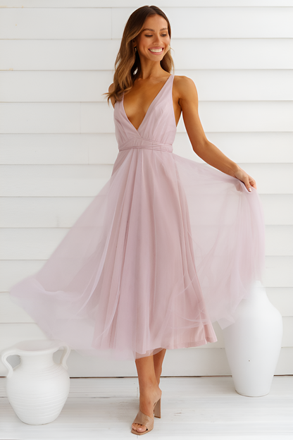 loveedsTM-Sexy mesh flowing dress bridesmaid dress