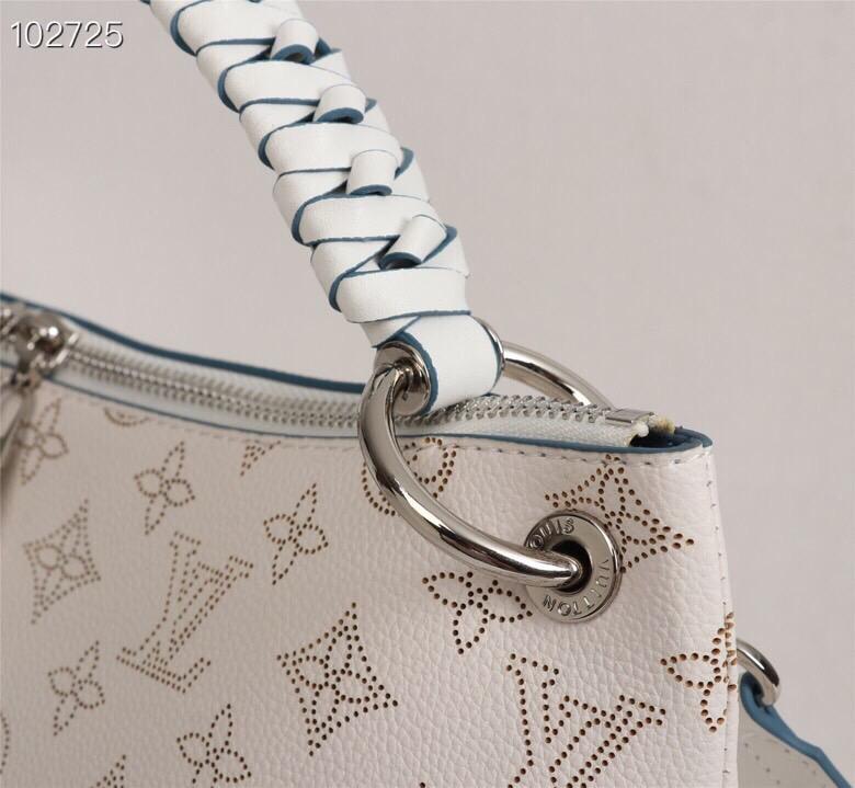 Louis Vuitton Monogram Mahina Beaubourg Mm Hobo