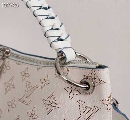 Louis Vuitton Monogram Mahina Beaubourg Mm Hobo