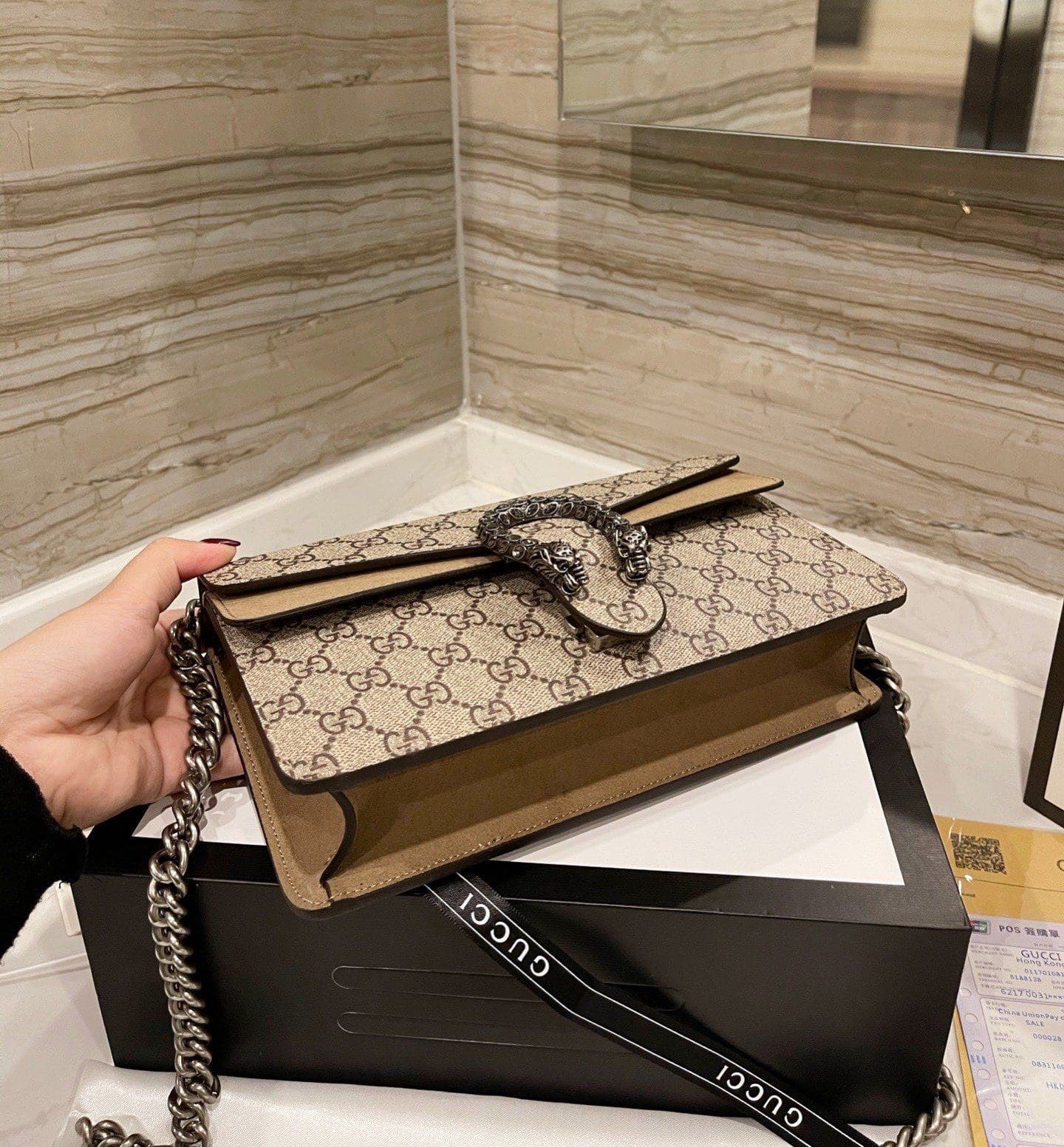 GUCCI DIONYSUS GG SMALL SHOULDER BAG