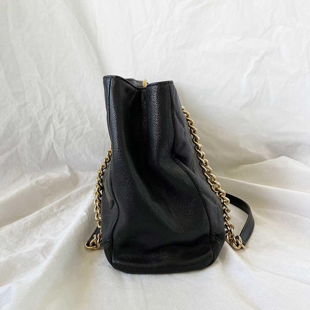 Carolina Herrera Quilted Top Handle Bag