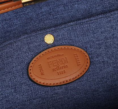 Fendi Peekaboo X-TOTE Canvas Bag