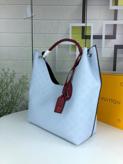 Louis Vuitton Carmel Hobo Bag ‘Mouse Grey’