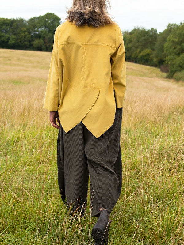 Comfortable Solid Color Cotton and Linen Women's Shirt