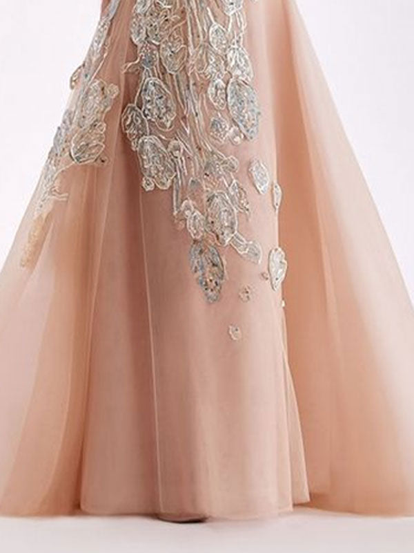 Heavy Hand Embroidered Temperament Women's Dress