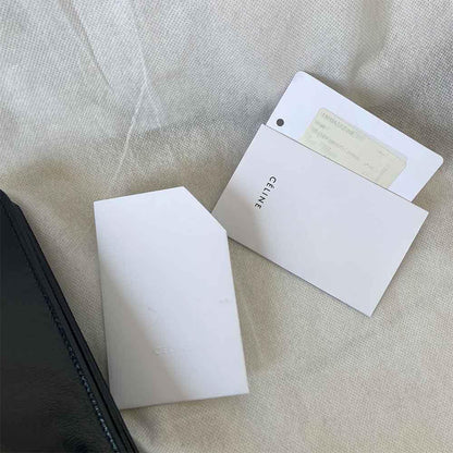 Celine Black Leather Medium Clasp Top Handle Bag