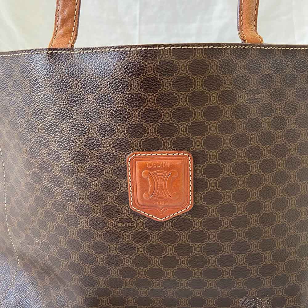 Céline Vintage Macadam Tote Bag