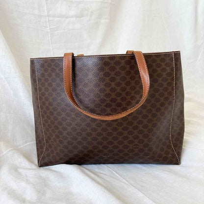 Céline Vintage Macadam Tote Bag